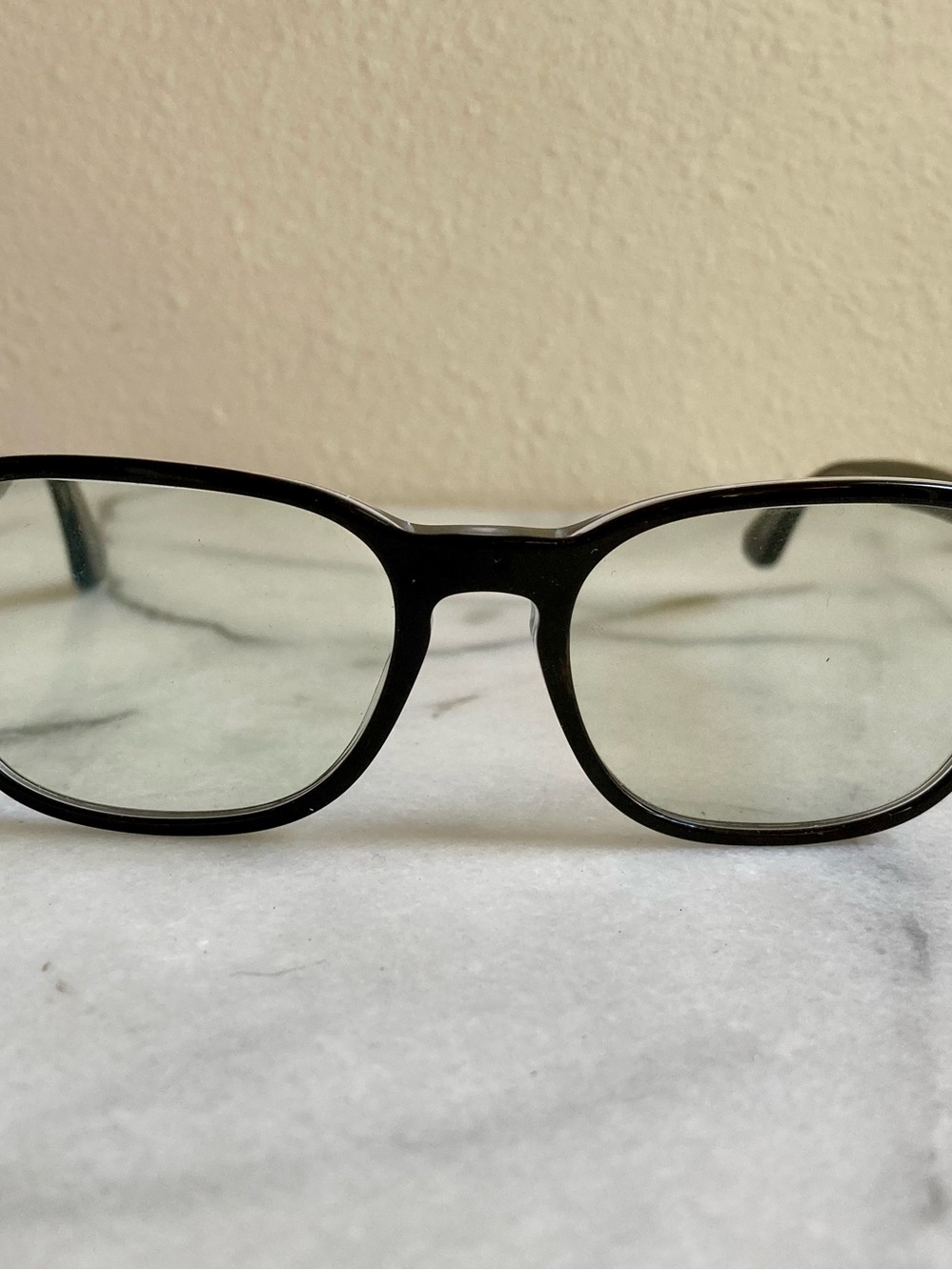 Ray-Ban Junior Eyeglasses RB 1592 3529 Polished Black on Clear Frame 48-16-130